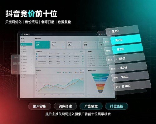 双湖抖音搜索竞价